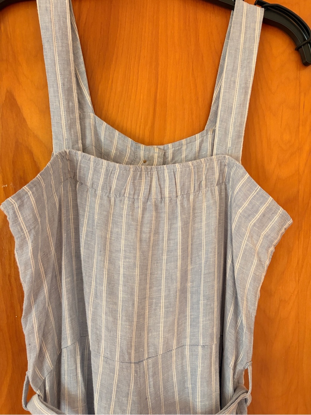 Everlane Linen Tie-Waist Jumpsuit - Picture 7 of 8